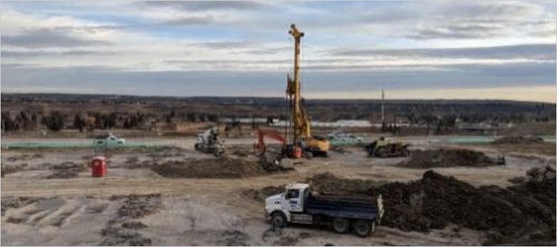 Image of Trinity Hill Block I Construction Project in Calgary for which JTE provides Construction Claims Consulting Services for project's contractor.