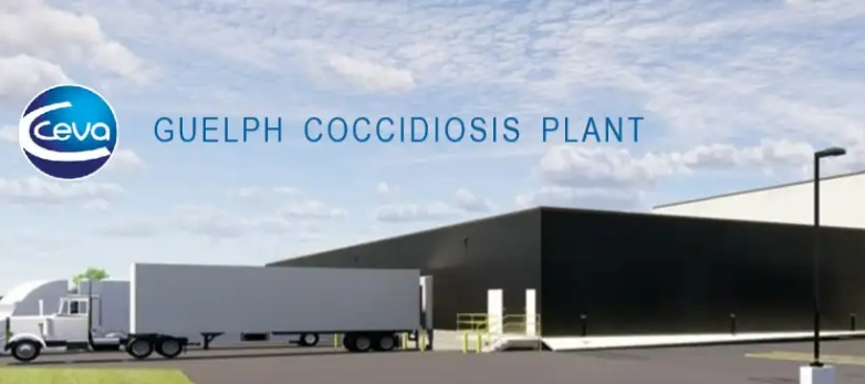 Rendering of Guelph Coccidiosis Plant for which JTE Claims Consultants Ltd provides Expert Witness Services for project subcontractor's legal counsel.
